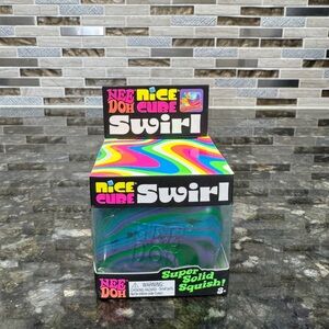 NeeDoh Nice Cube Swirl Kids Puzzle Toy - Multicolor